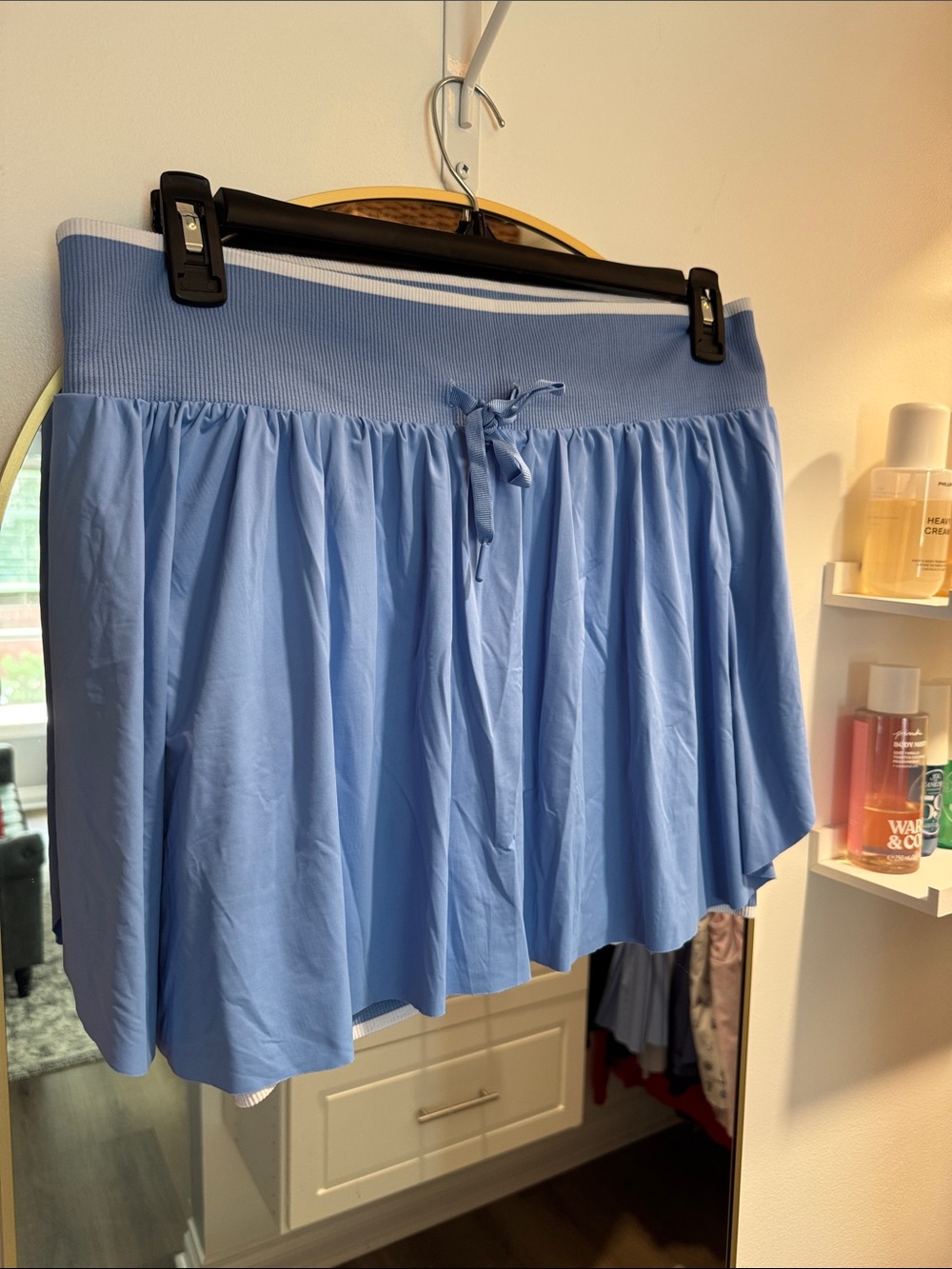 Light Blue Women’s Athletic Skort XL